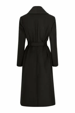 Ellos Collection Dobbeltradet frakke med sjalskrave