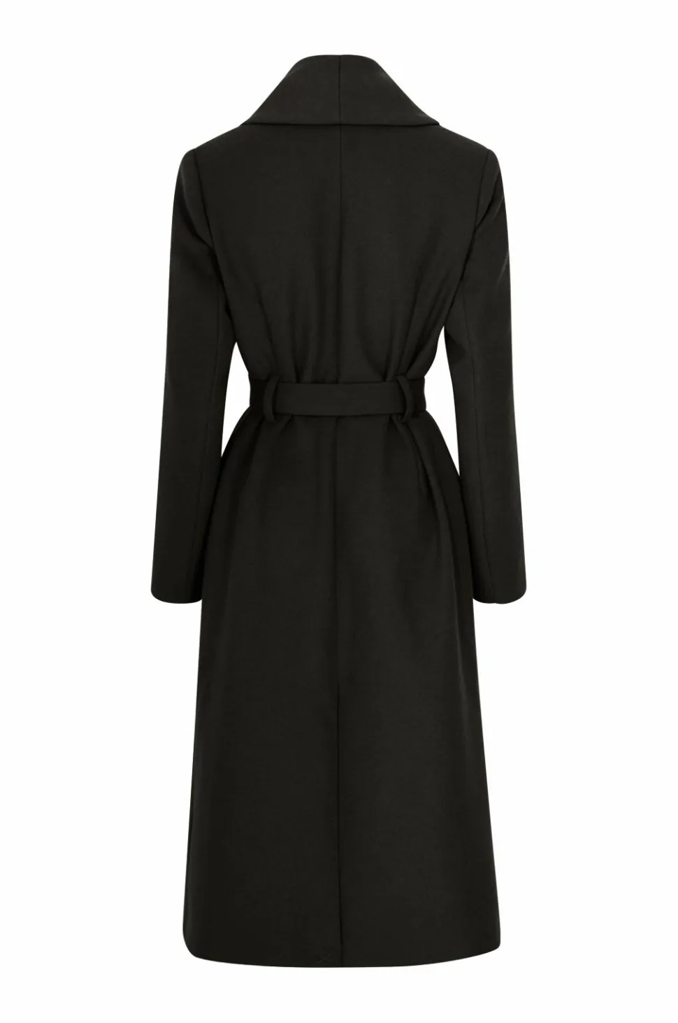 Ellos Collection Dobbeltradet frakke med sjalskrave