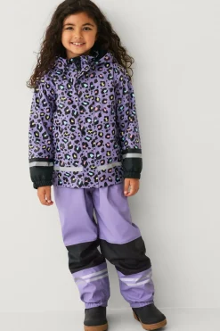 Ellos Collection Fleeceforet regnfrakke