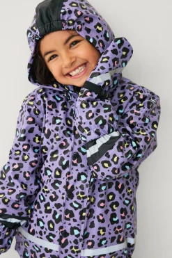 Ellos Collection Fleeceforet regnfrakke