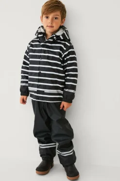 Ellos Collection Fleeceforet regnfrakke