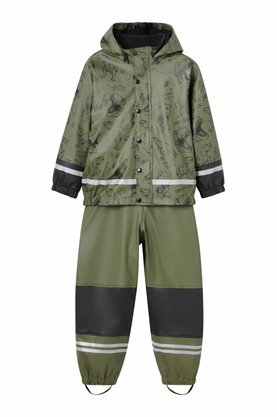 Ellos Collection Fleeceforet regnfrakke