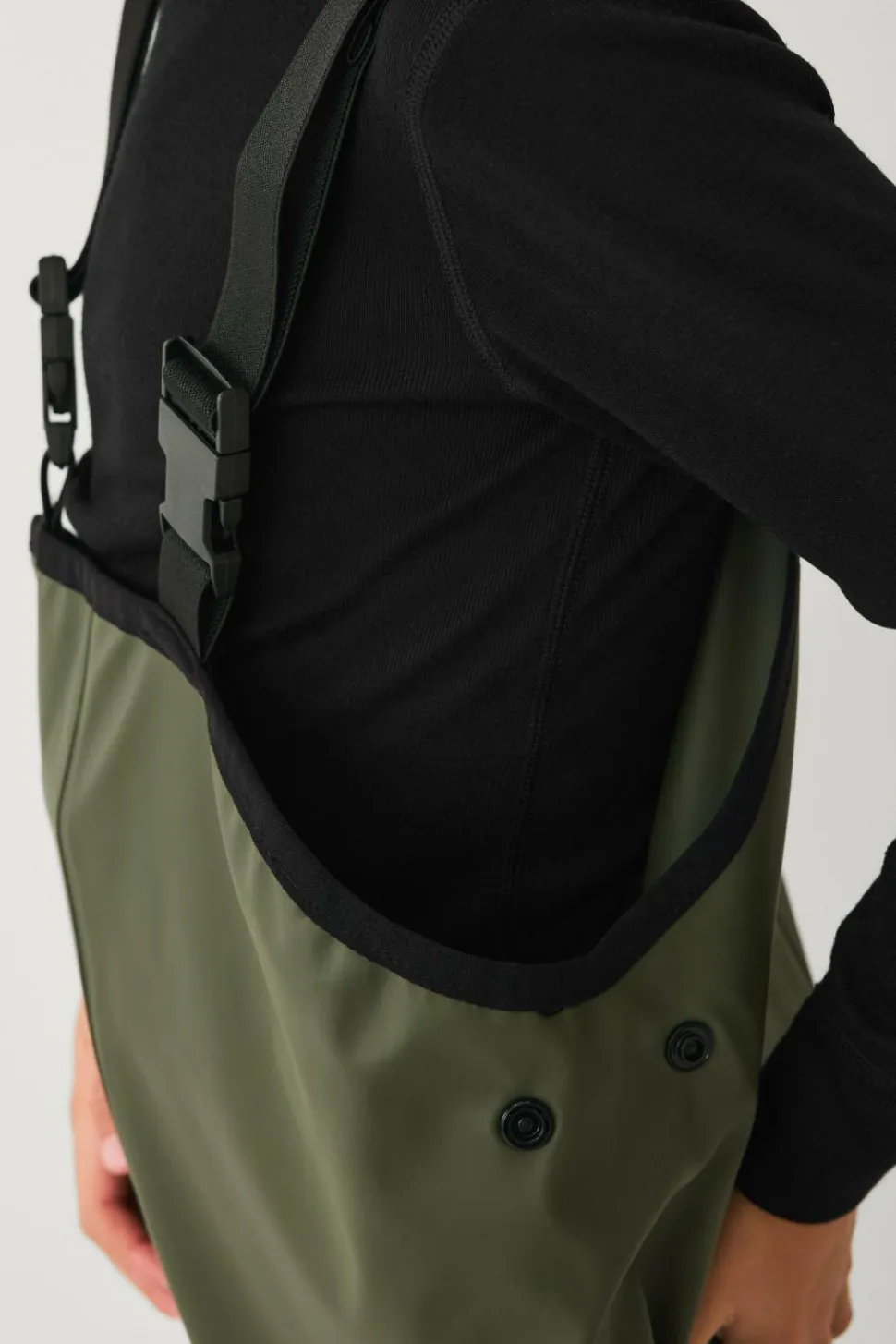 Ellos Collection Fleeceforet regnfrakke