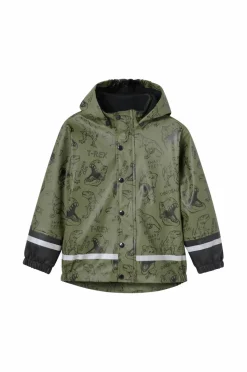 Ellos Collection Fleeceforet regnfrakke