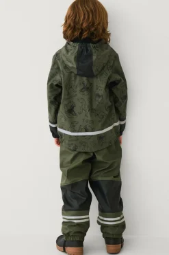 Ellos Collection Fleeceforet regnfrakke