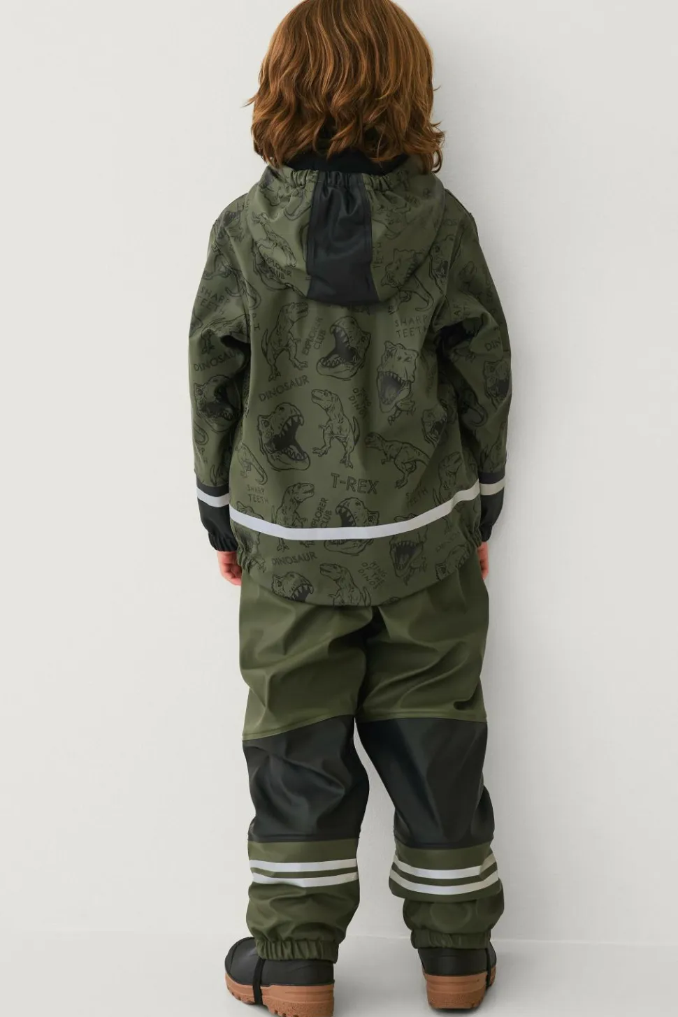 Ellos Collection Fleeceforet regnfrakke