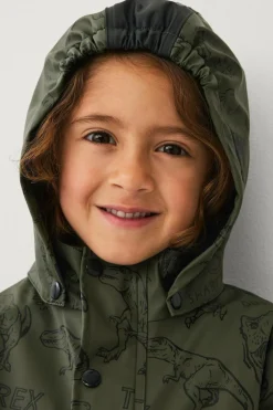 Ellos Collection Fleeceforet regnfrakke