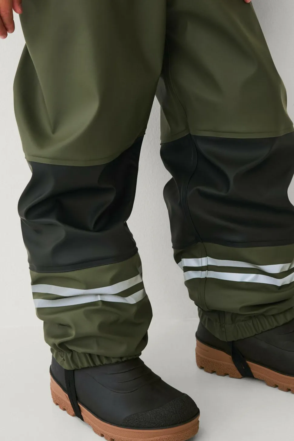 Ellos Collection Fleeceforet regnfrakke