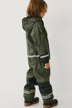 Ellos Collection Fleeceforet regnfrakke