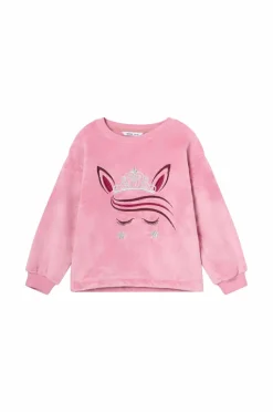 Ellos Collection Fleecetrøje med broderi