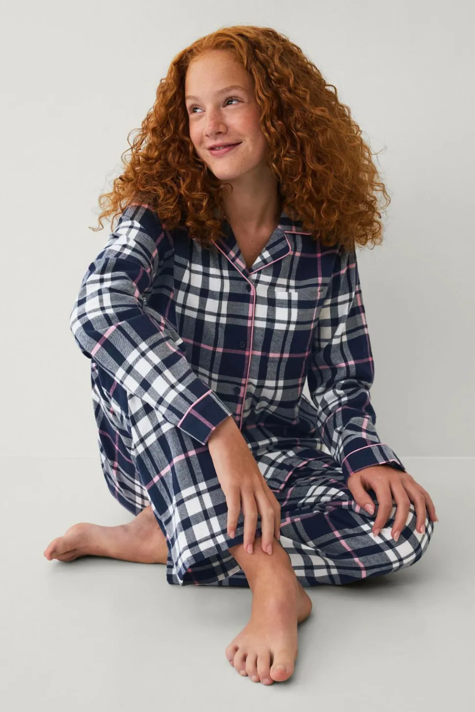 Ellos Collection Flonelpyjamas 2 dele