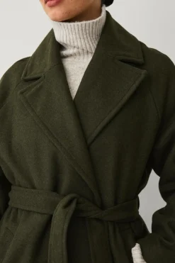 Ellos Collection Frakke med bindebælte