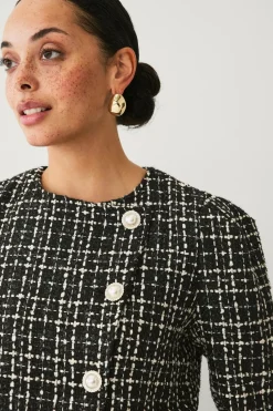 Ellos Collection Habitjakke med perleknaper