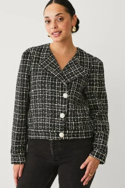 Ellos Collection Habitjakke med perleknaper