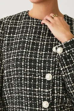 Ellos Collection Habitjakke med perleknaper