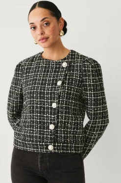 Ellos Collection Habitjakke med perleknaper