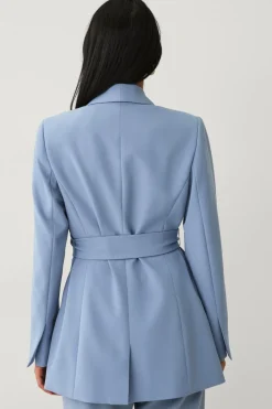 Ellos Collection Habitjakke med slips og sjalskrave