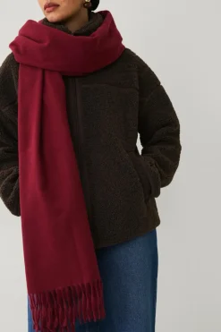 Ellos Collection Halstørklæde med frynser