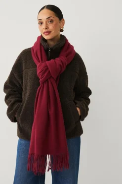 Ellos Collection Halstørklæde med frynser