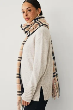 Ellos Collection Halstørklæde med frynser