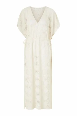 Ellos Collection Hæklet kaftan-strandkjole