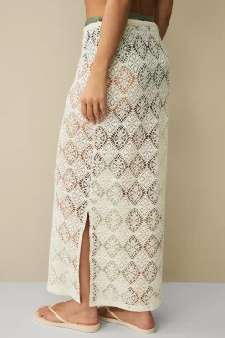 Ellos Collection Hæklet strandnederdel