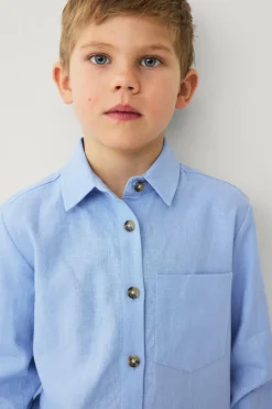 Ellos Collection Hørskjorte Martin Mini