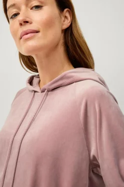 Ellos Collection Hættetrøje i velour