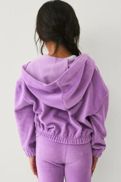 Ellos Collection Hættetrøje i velour