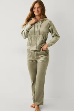 Ellos Collection Hættetrøje i velour