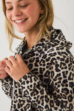 Ellos Collection Hættetrøje i velour