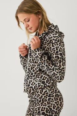 Ellos Collection Hættetrøje i velour