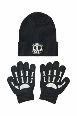 Ellos Collection Huer og vanter med print