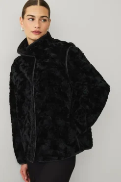 Ellos Collection Jakke i imiteret pels