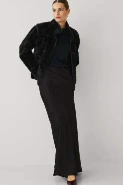 Ellos Collection Jakke i imiteret pels