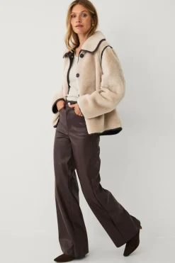 Ellos Collection Jakke i imiteret pels