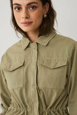 Ellos Collection Jakke i bomuldstwill