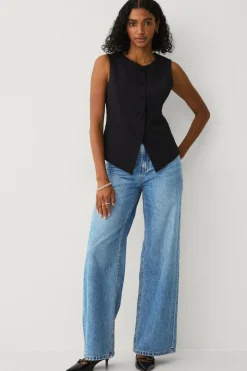 Ellos Collection Jeans med brede ben og høj talje