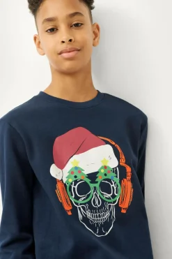 Ellos Collection Julesweater Santa Skull