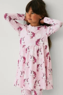 Ellos Collection Kjole med lange ærmer