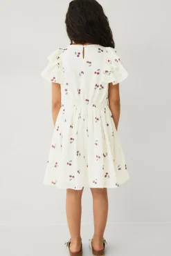 Ellos Collection Kjole med flæseærmer