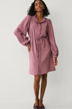 Ellos Collection Kjole med flæsekant