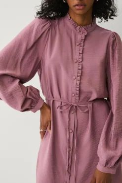 Ellos Collection Kjole med flæsekant