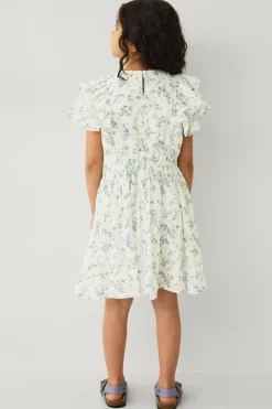 Ellos Collection Kjole med flæseærmer