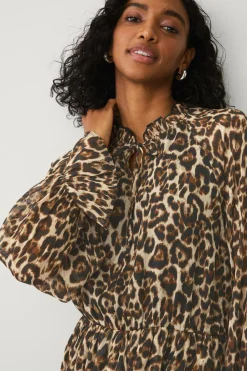 Ellos Collection Kjole med flæser