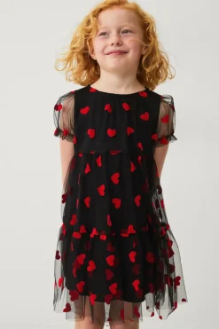 Ellos Collection Kjole i mesh