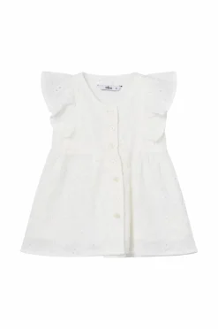 Ellos Collection Kjole med flæseærmer