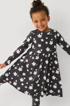 Ellos Collection Kjole med lange ærmer