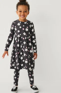 Ellos Collection Kjole med lange ærmer