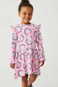 Ellos Collection Kjole med volant